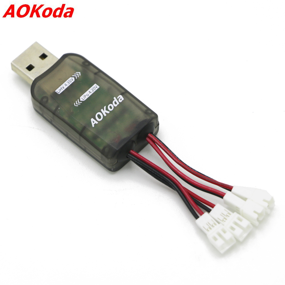 Rc Helicopter Hobby Grade - Cargador de batería Micro USB AOKoda