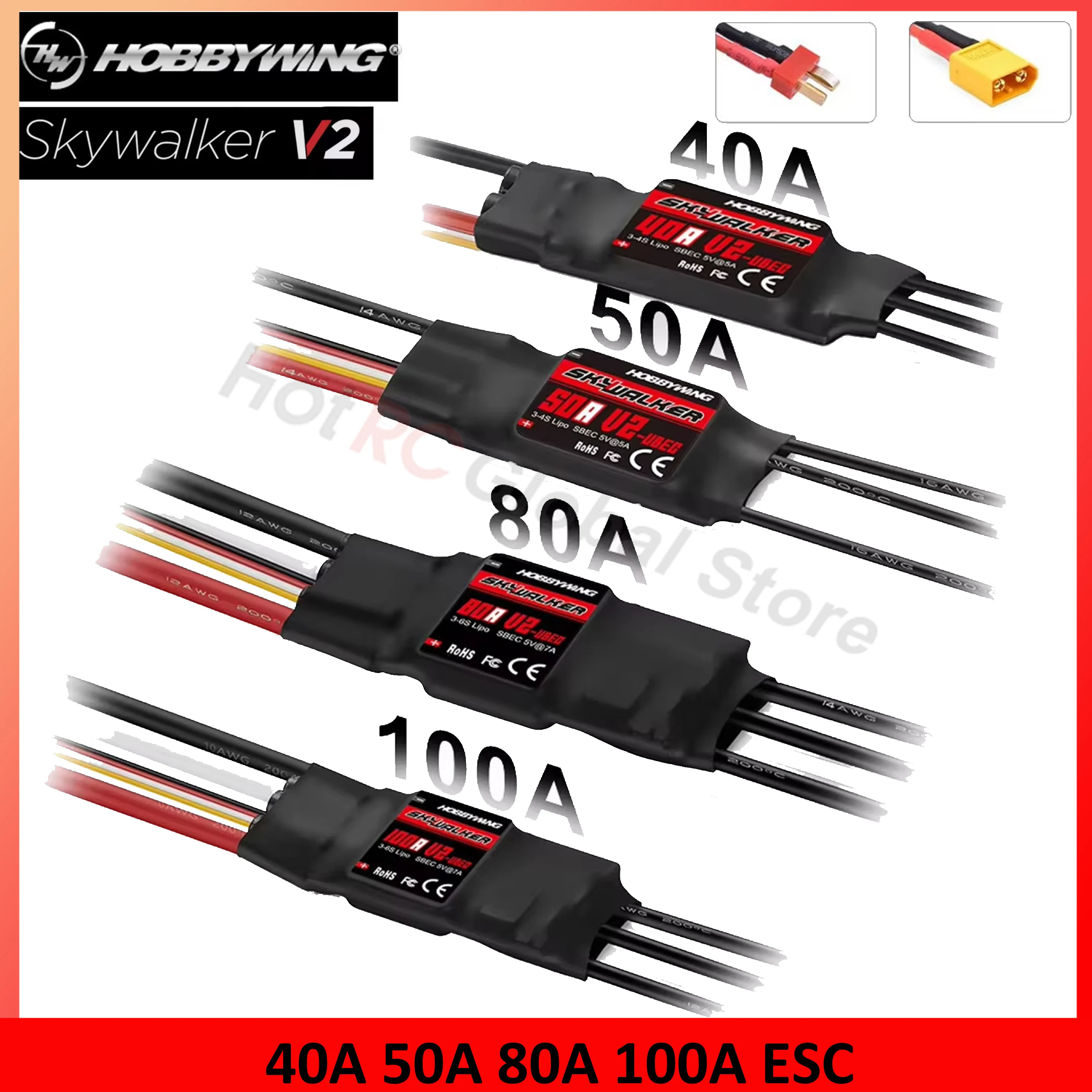 Rc Hobby Wing - HOBBYWING Skywalker-CONTROLADOR DE VELOCIDAD ESC sin