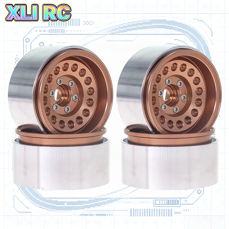 Wheel Rim Rc - Juego de 4 llantas y bujes