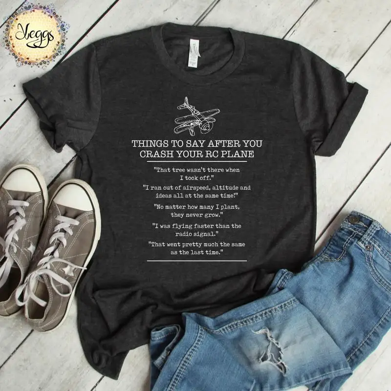 Rc Hobby Plane - Camiseta Divertida de Avión RC para