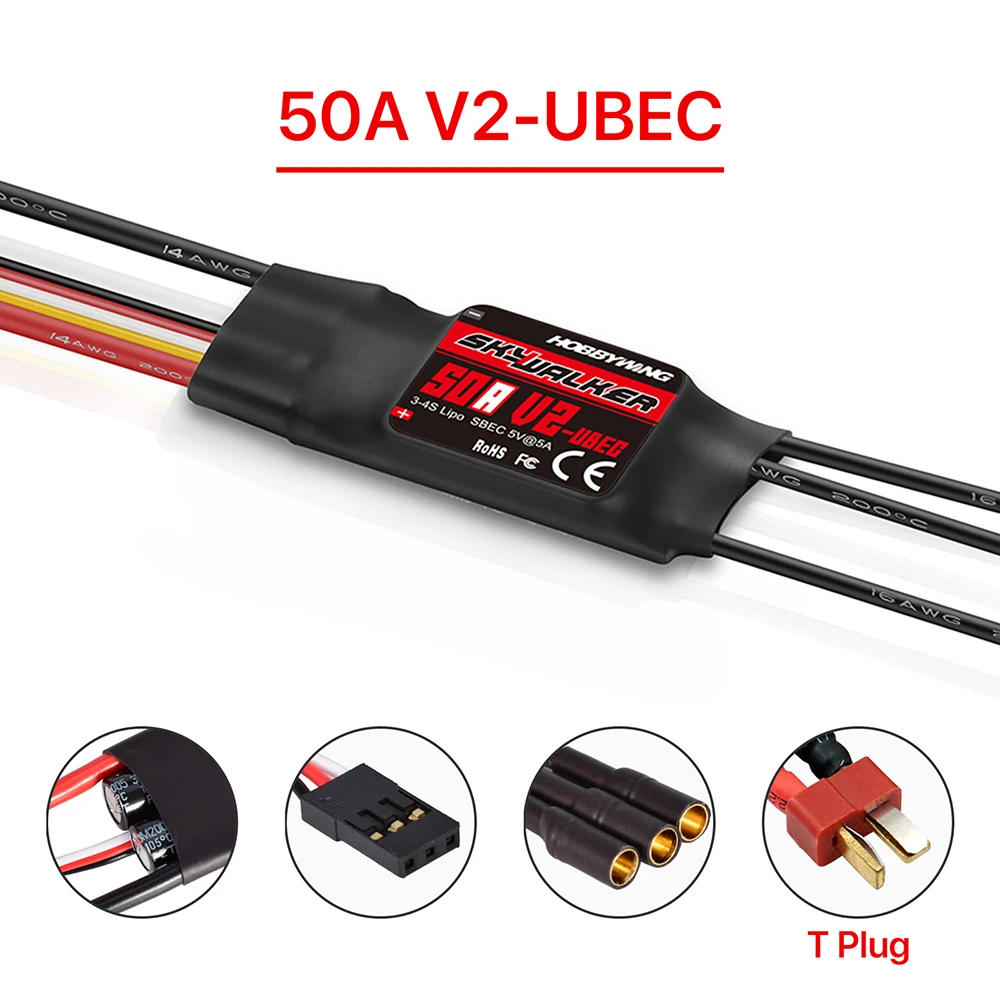 Controlador de velocidad Hobby - Rc Hobby Wing reseña y precio