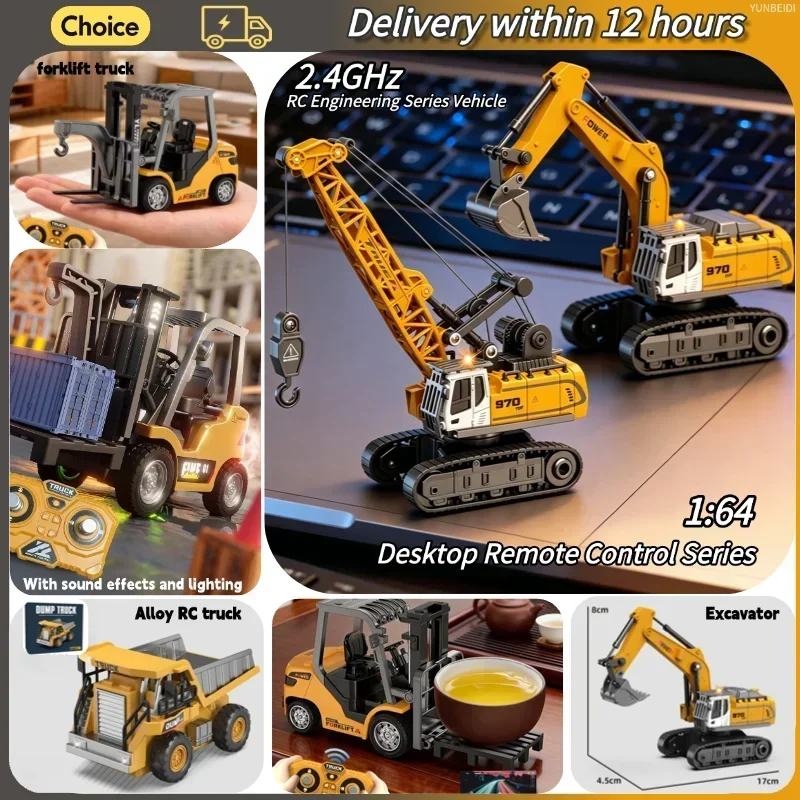 Coche de aleación RC 1:64, min - Rc Excavator Hobby reseña y precio