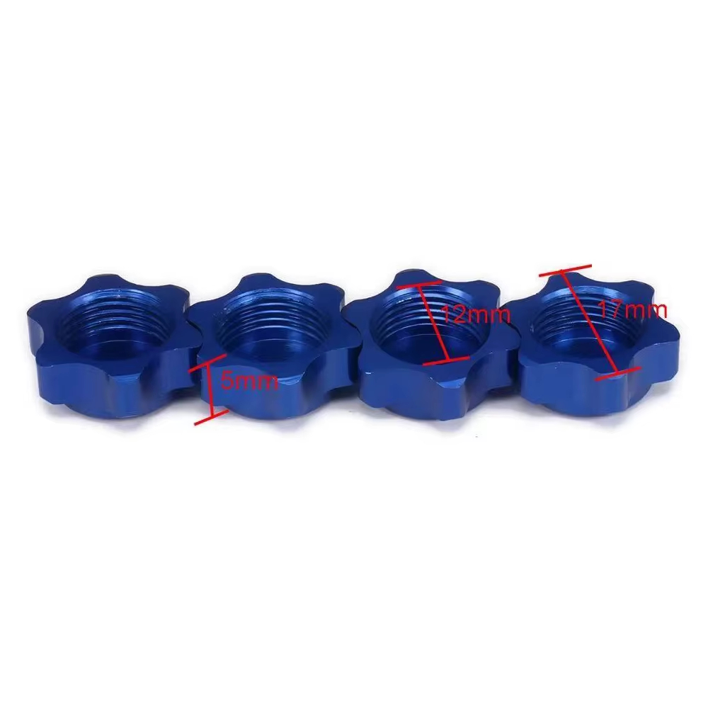 Tuerca hexagonal de aluminio d - Rc Hobby Room reseña y precio