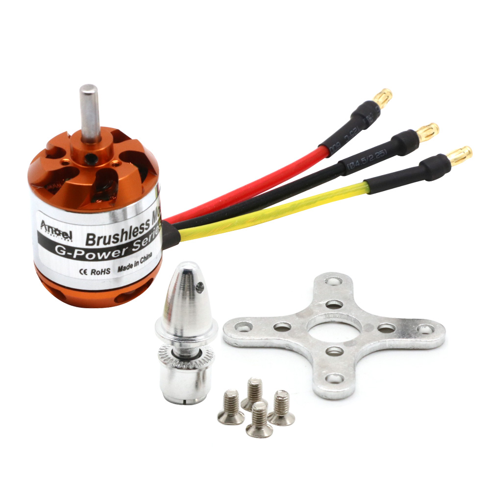 Motor RC D2836 750KV 1500KV 88 - Rc Hobby Grade reseña y precio
