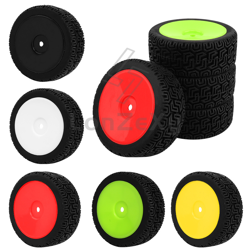 4 Ruedas de Plástico para Coch - Rc Tire Foam Insert reseña y precio
