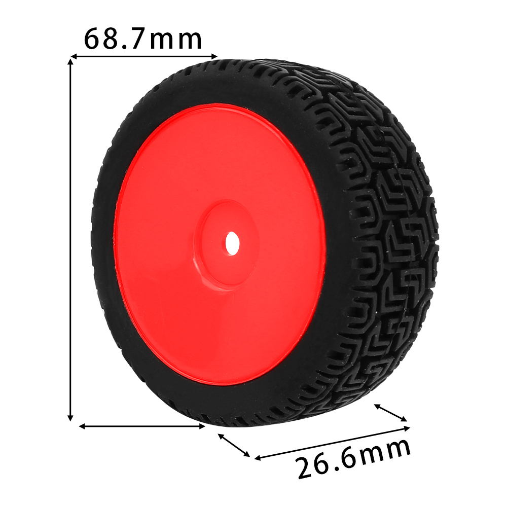 4 Ruedas de Plástico para Coch - Rc Tire Foam Insert reseña y precio