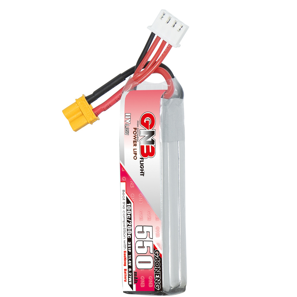 Batería Lipo GNB HV 11,4 V 550 - Fpv Racing Quadcopter reseña y precio