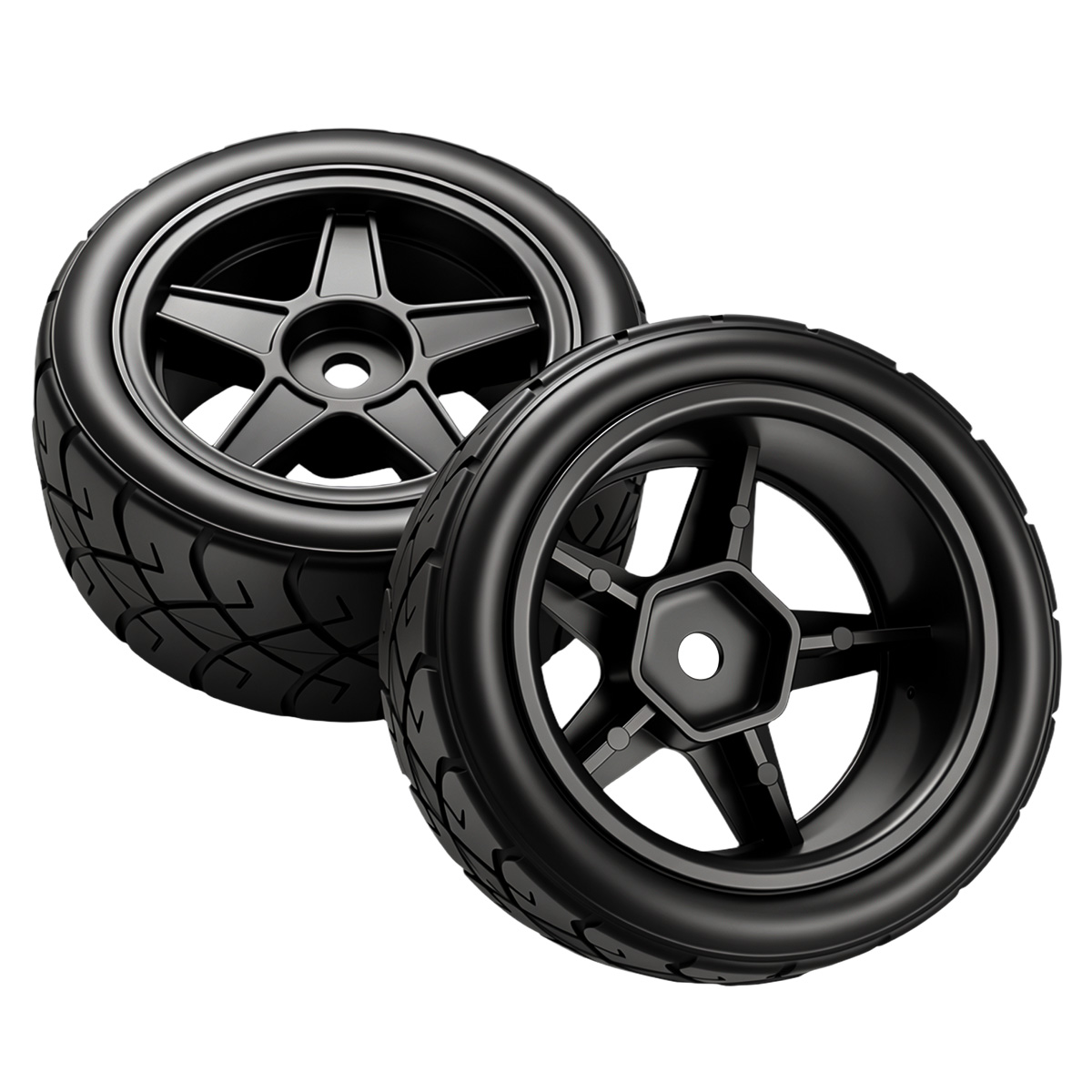Ruedas de Plástico con Neumáti - Wheel Rim Rc reseña y precio
