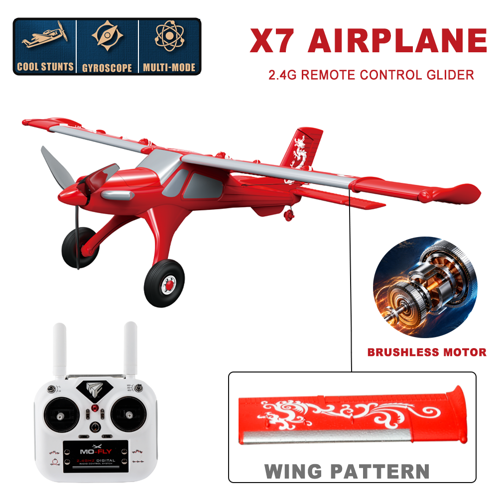 Avión RC MF X7 EPP con Enverga - Rc Hobby Plane reseña y precio