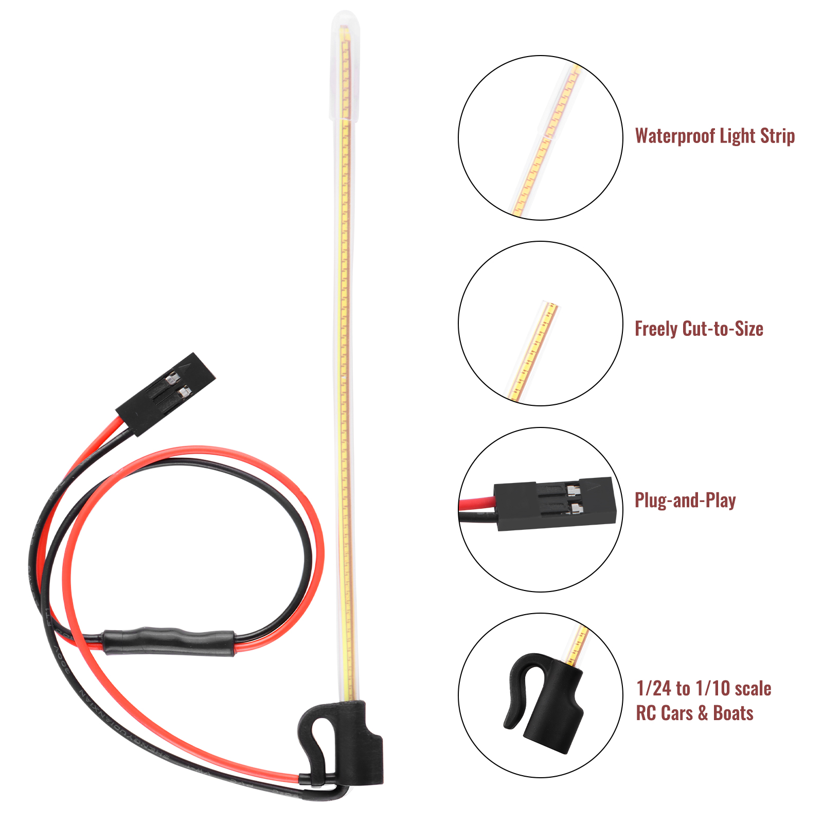 ModRax 2 Luces LED para Antena - Rc Hobby Workbench reseña y precio