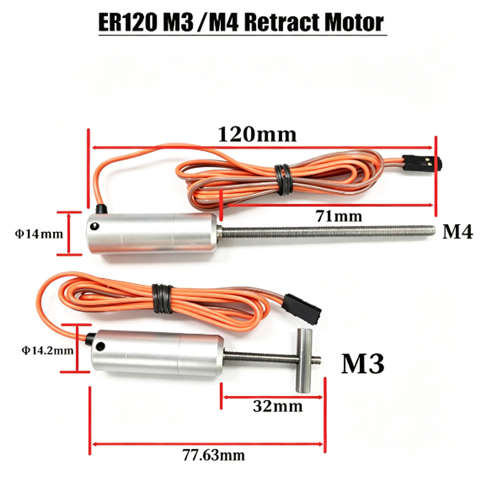 Motor Eléctrico Retráctil Comp - Jp Hobby-Rc reseña y precio