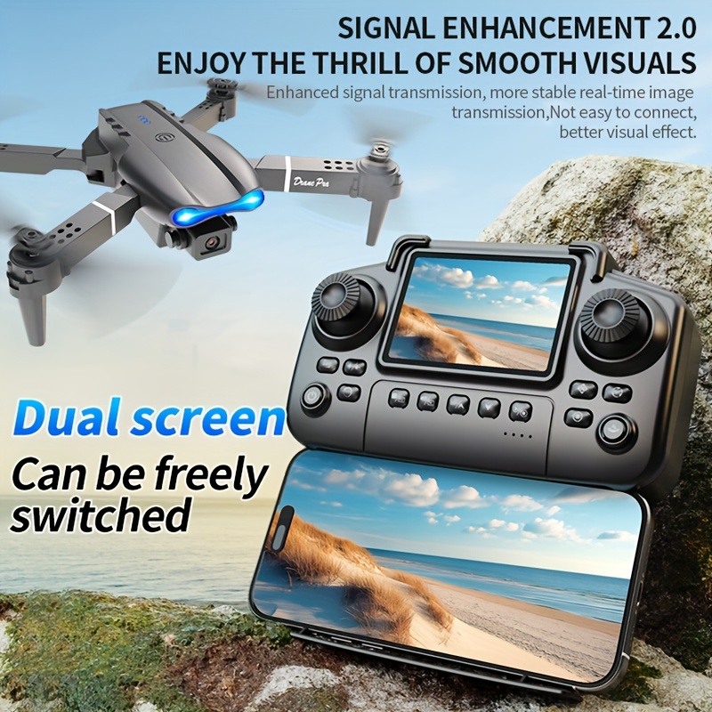 Dron plegable E99 PRO MAX con  - Rc Hobby Helicopter reseña y precio