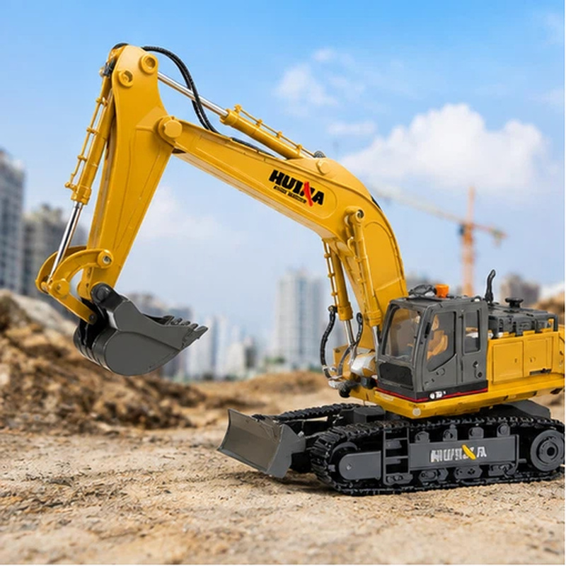 Excavadora a control remoto Hu - Rc Excavator Hobby reseña y precio