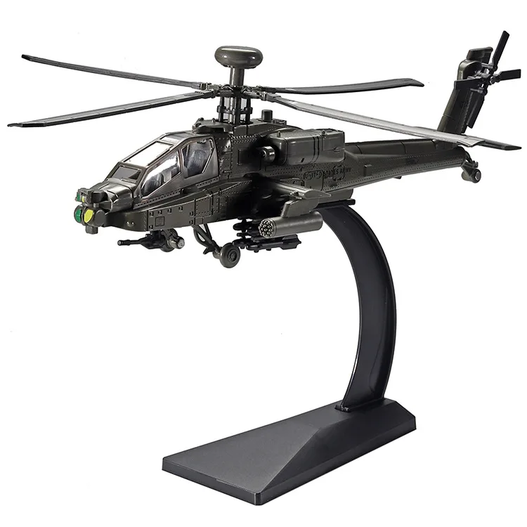 Helicóptero Apache a escala 1/ - Rc Helicopter Hobby Grade reseña y precio