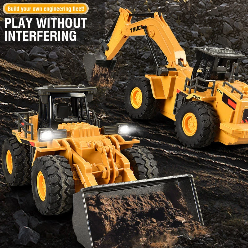 Excavadora de Aleación RC 2.4G - Rc Excavator Hobby reseña y precio