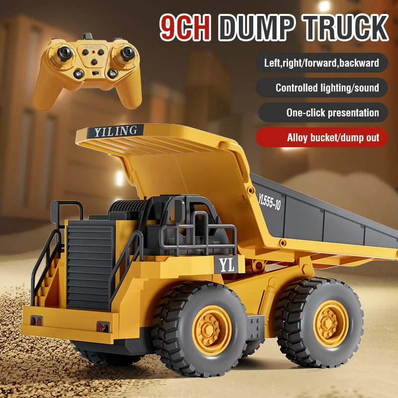 Excavadora de Aleación RC 2.4G - Rc Excavator Hobby reseña y precio