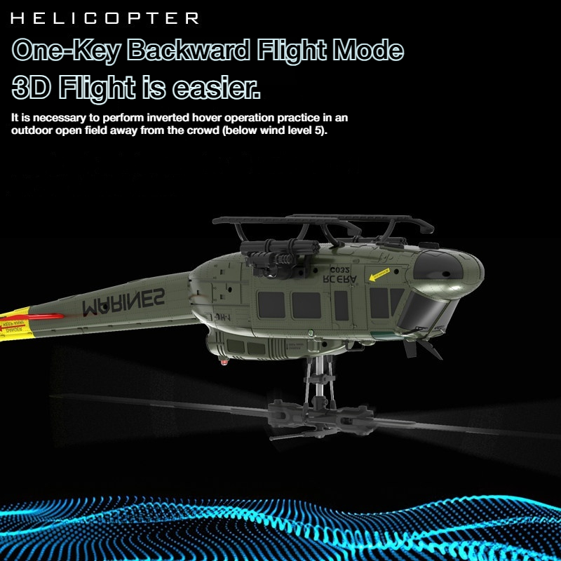 Helicóptero RC ERA C032 UH1 Hu - Rc Helicopter Hobby Grade reseña y precio