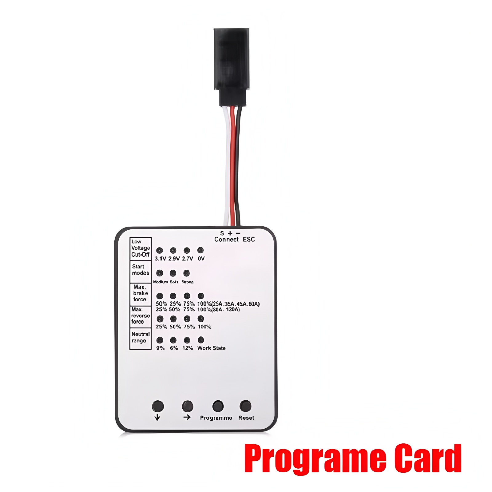 Tarjeta de programación LED Su - Rc Hobby De reseña y precio