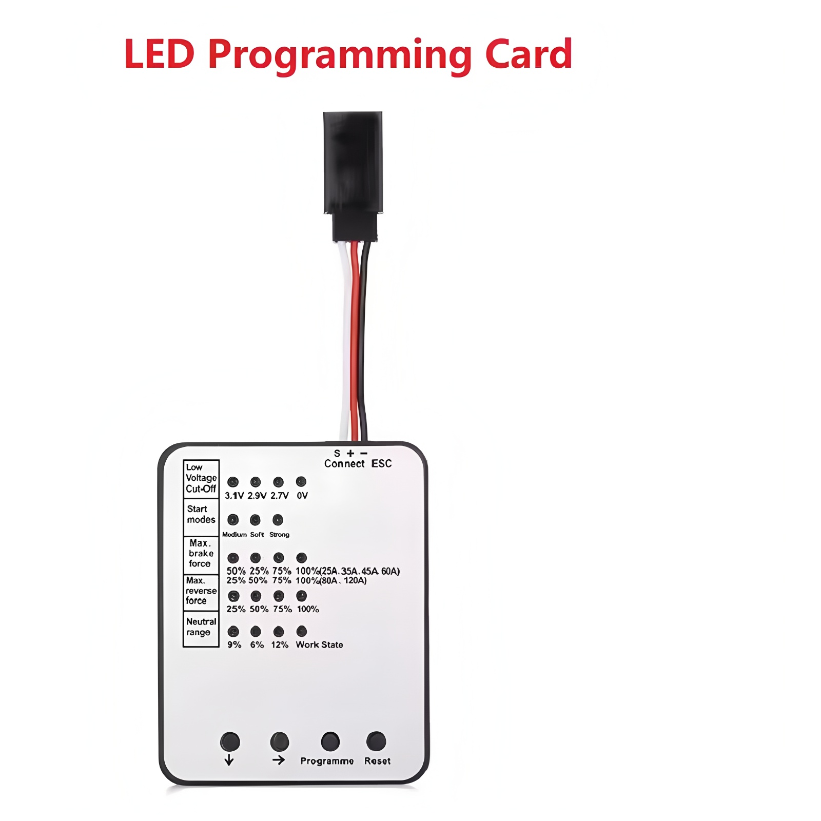 Tarjeta de programación LED Su - Rc Hobby De reseña y precio