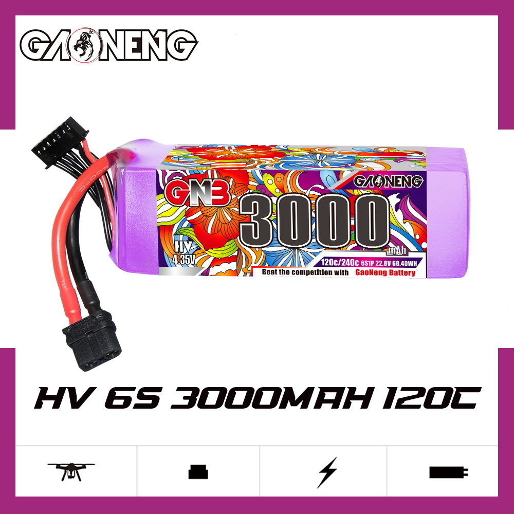 Batería Lipo GNB 6S 22,8 V 300 - Fpv Racing Quadcopter reseña y precio