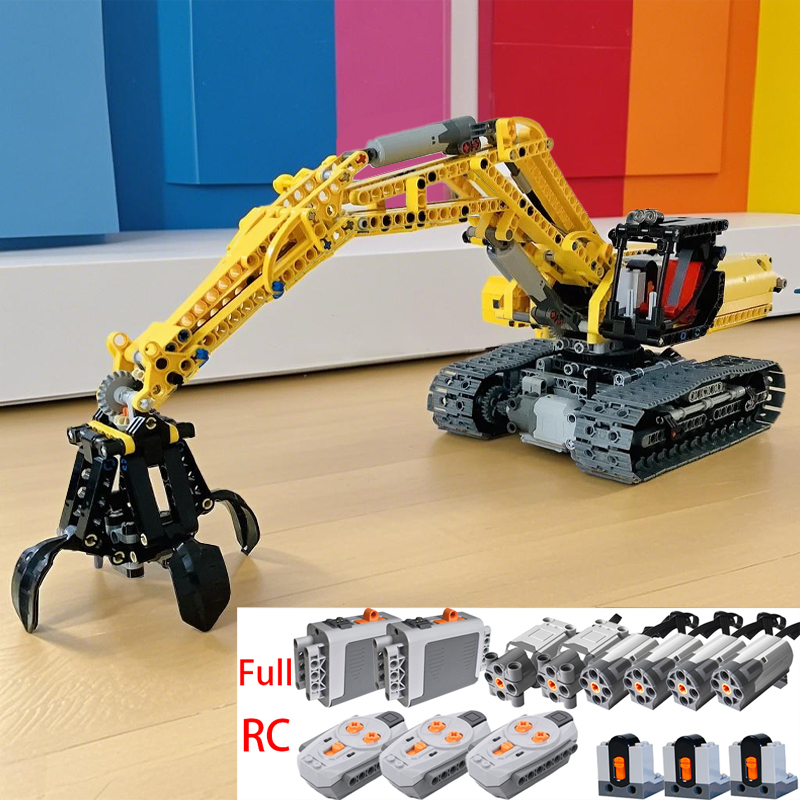 Excavadora MOC Versión Complet - Rc Excavator Hobby reseña y precio