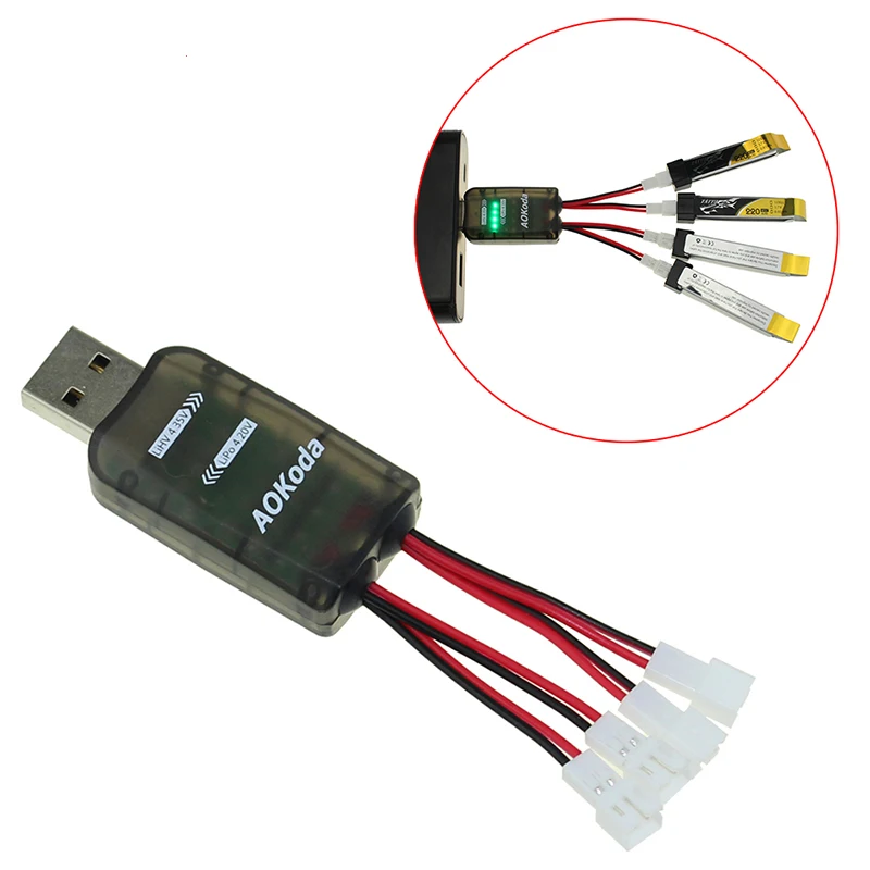 Cargador de Batería Micro USB  - Rc Helicopter Hobby Grade reseña y precio