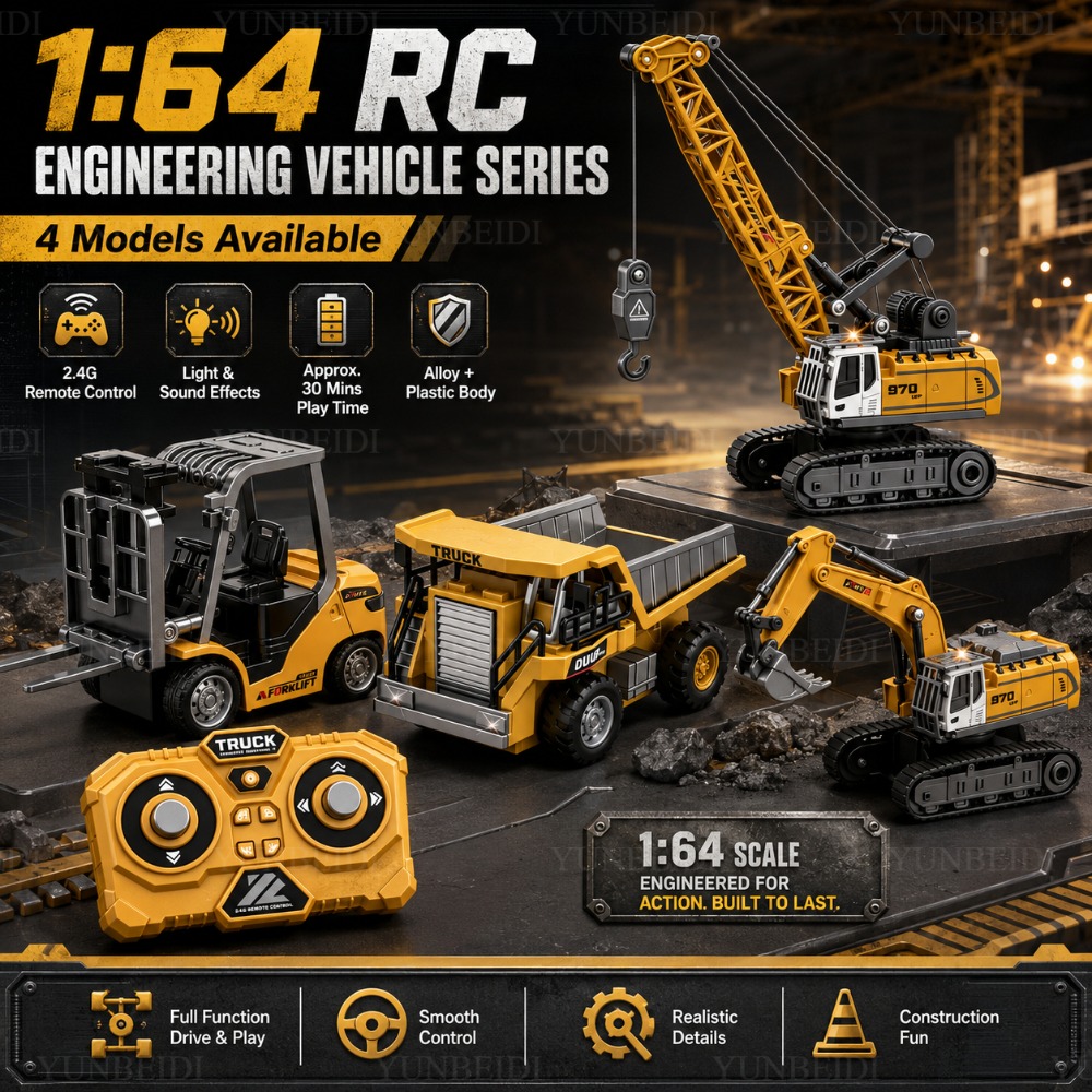 Mini coche de aleación con con - Rc Excavator Hobby reseña y precio