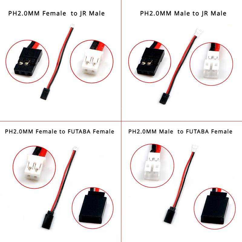 1/5/10 unids/lote PH2.0 macho/ - Rc Hobby Grade reseña y precio
